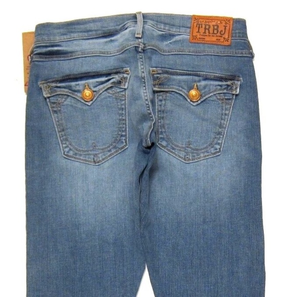 NWT True Religion Jeans Lisa Snake Eyes Boyfriend - Picture 4 of 7